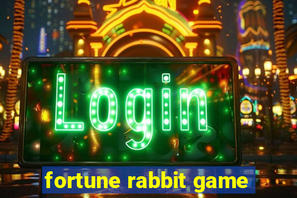 fortune rabbit game